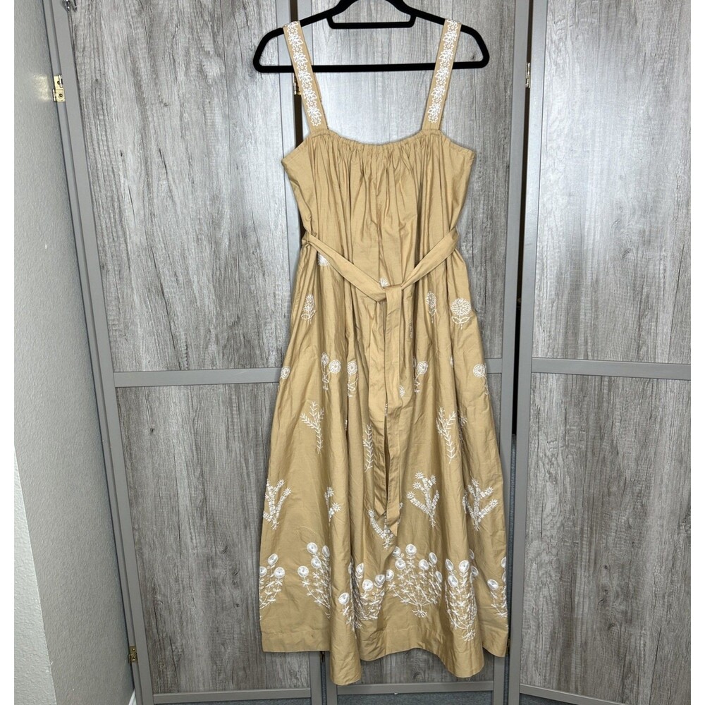 Mother Maxi Dress The More is More Floral Embroidered Pockets Summer Holiday S